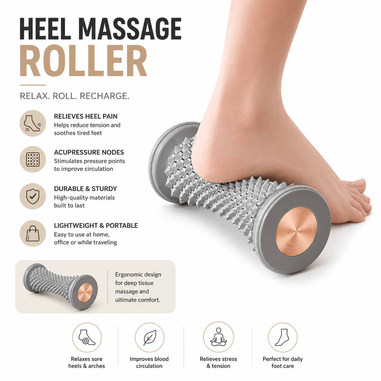 ReviveRoll™ Foot Recovery Roller