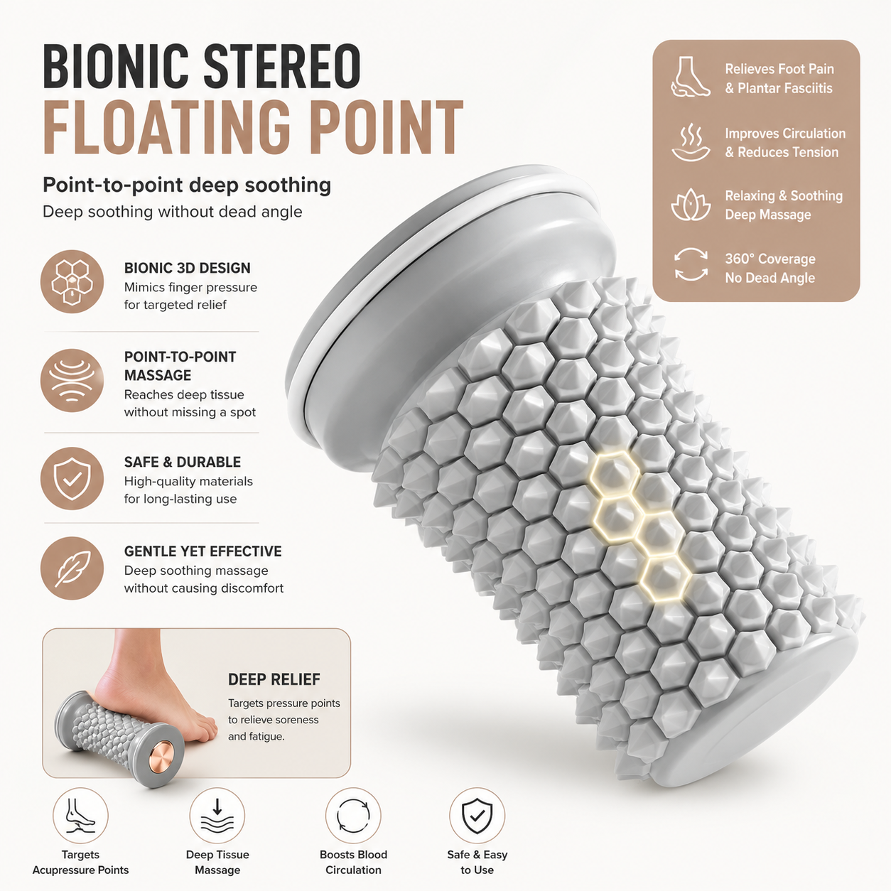 ReviveRoll™ Foot Recovery Roller