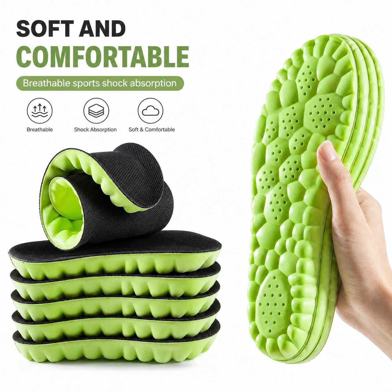 AirCush™ Shock Relief Insoles